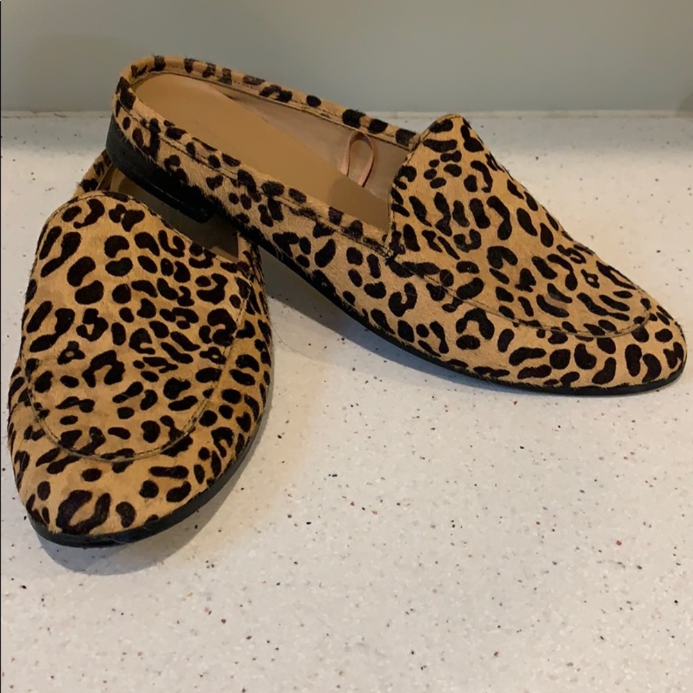 Banana Republic Leopard Slides - sz 8